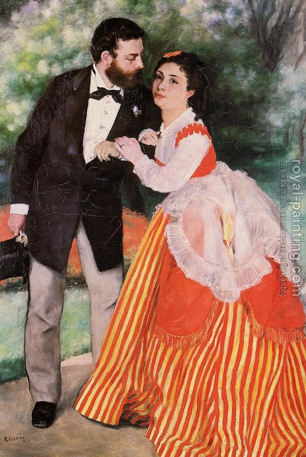 Pierre Auguste Renoir : Alfred Sisley with His Wife